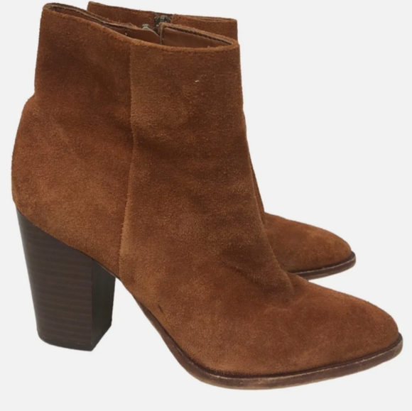 Sam Edelman Suede Ankle Booties - Picture 2 of 7